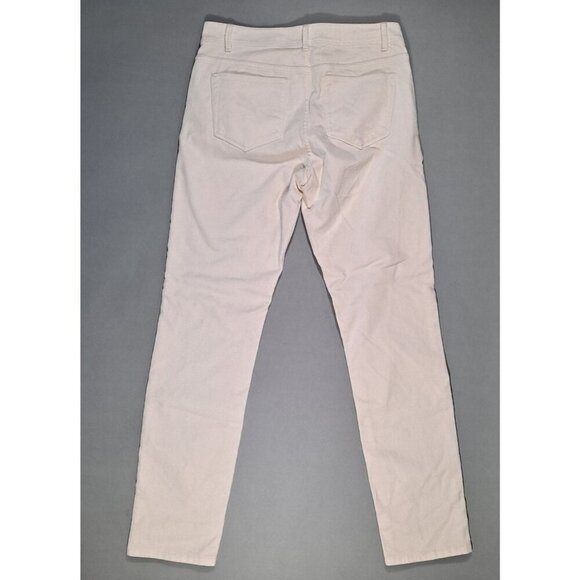 J.Jill Women's Off White Brushed Jeans SZ 4 Color Barley NWT Holiday Pants - Picture 8 of 9
